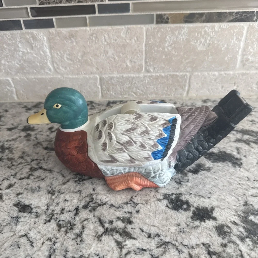VTG Mallard Duck Standard Tape Dispenser Pond Woodland Animal Decor